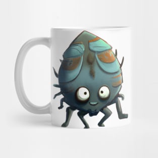 Cute Bedbug Drawing Mug